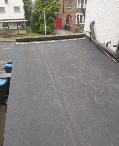 Asbestos Roof Removal & Flat Roof Refit, after