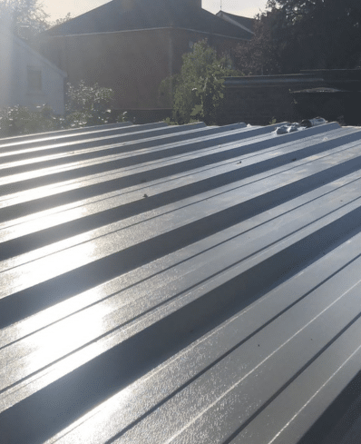 Asbestos Roof Removal & Steel Box Profile Renewal, after