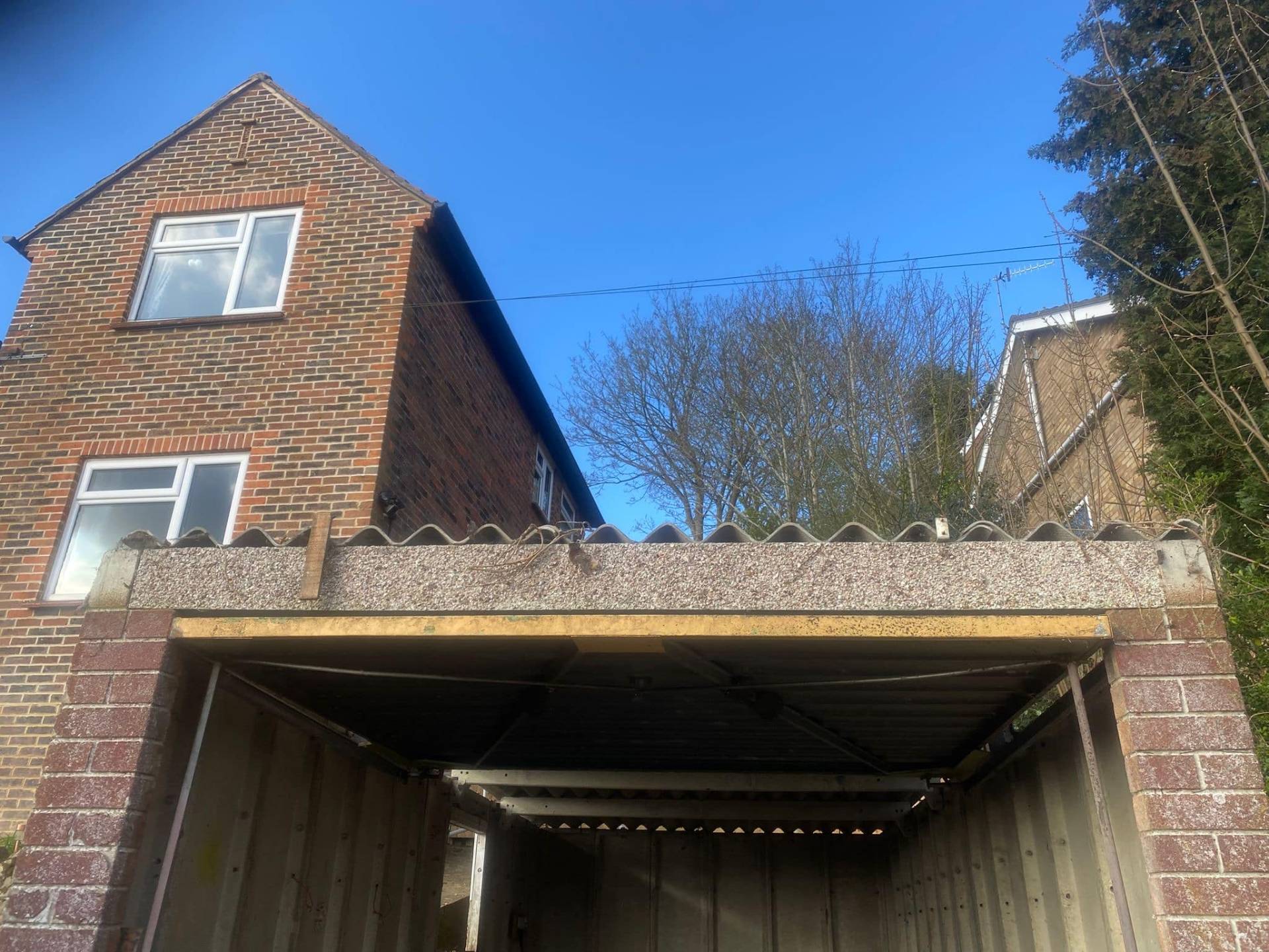 Concrete Asbestos Garage Removal, Guildford