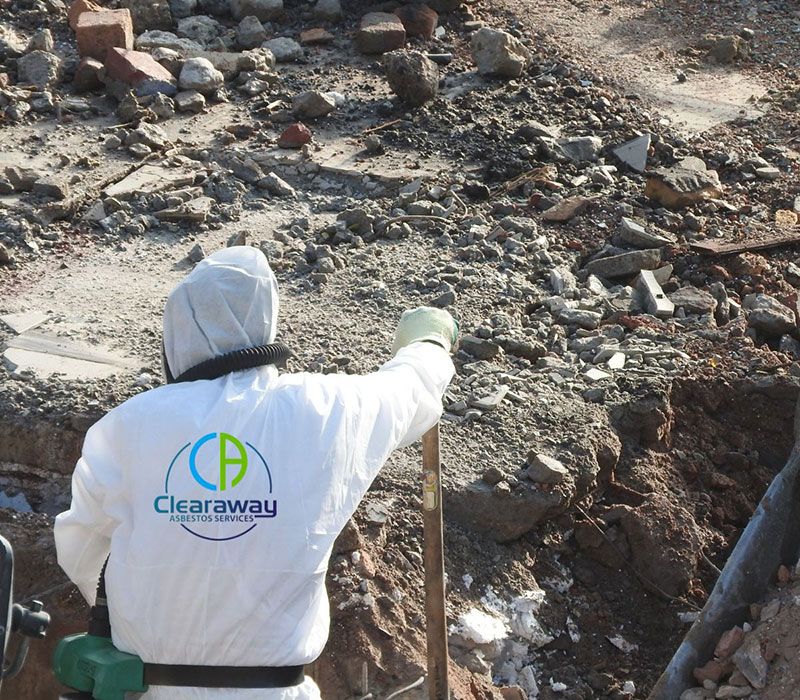 Survey step, Asbestos Removal in Cobham