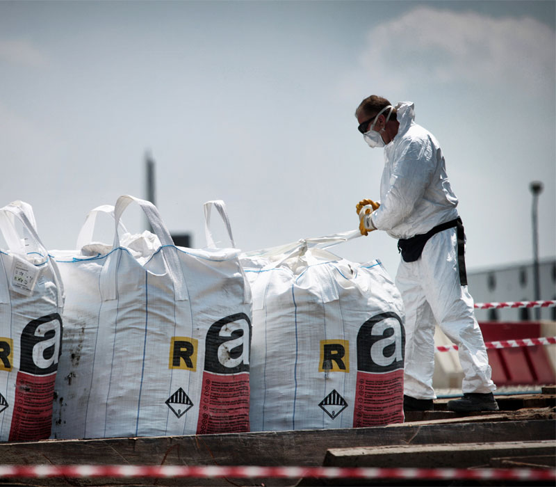 Safe Asbestos Waste Disposal in Surrey, London & the South East: Hazardous waste, handled by licensed specialists